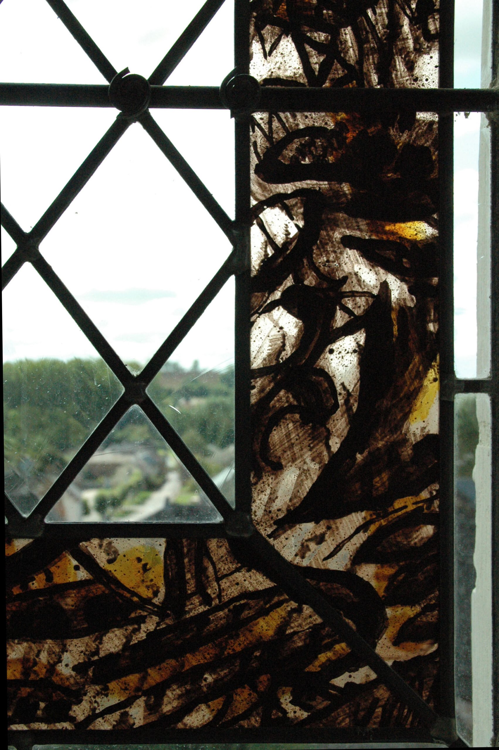 création d'une vitrerie de l'église fortifiée Saint-Martin à chaourse